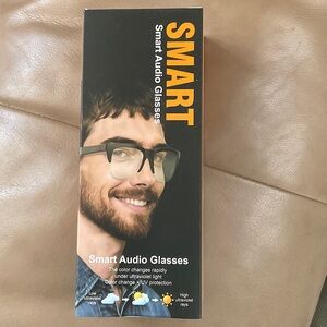 Smart Audio Glasses with UV Protection